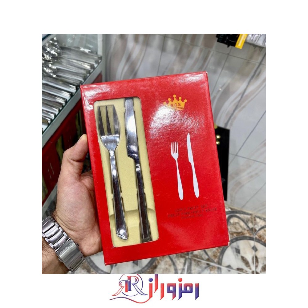 سرویس کارد و چنگال 6 و 12 نفره S. G . S مدل پاپیون ، خرید و قیمتسرویس کارد و چنگال 6 و 12 نفره S. G . S مدل پاپیون ، مناسب برای هر مکان